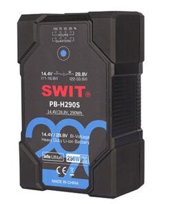 Pin SWIT V-mount PB-H290S Bi-Voltage