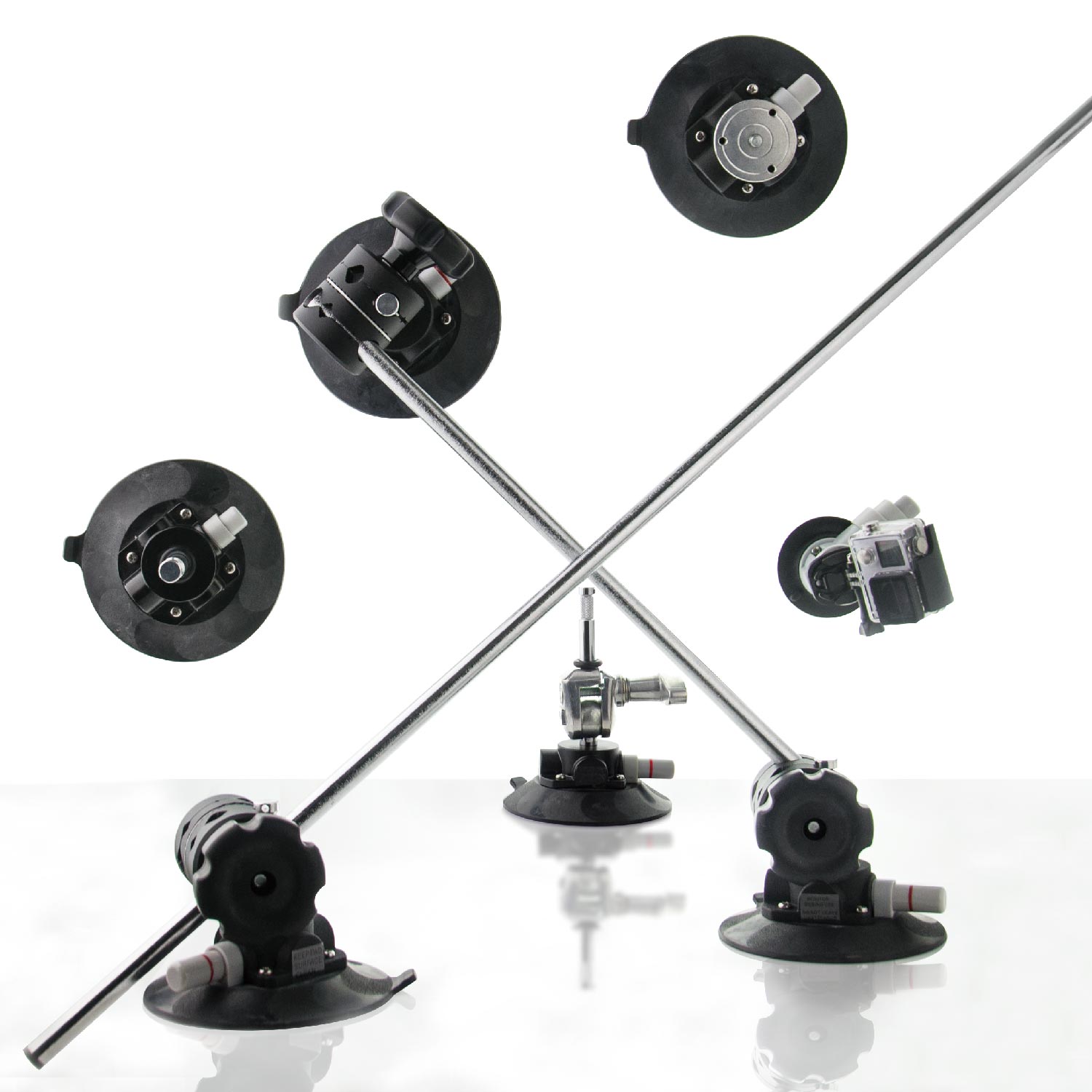 KUPO 4.5" Suction Cup With 3/8''-16 Thread x 5/8" Length KSC-13MP - Ảnh 3