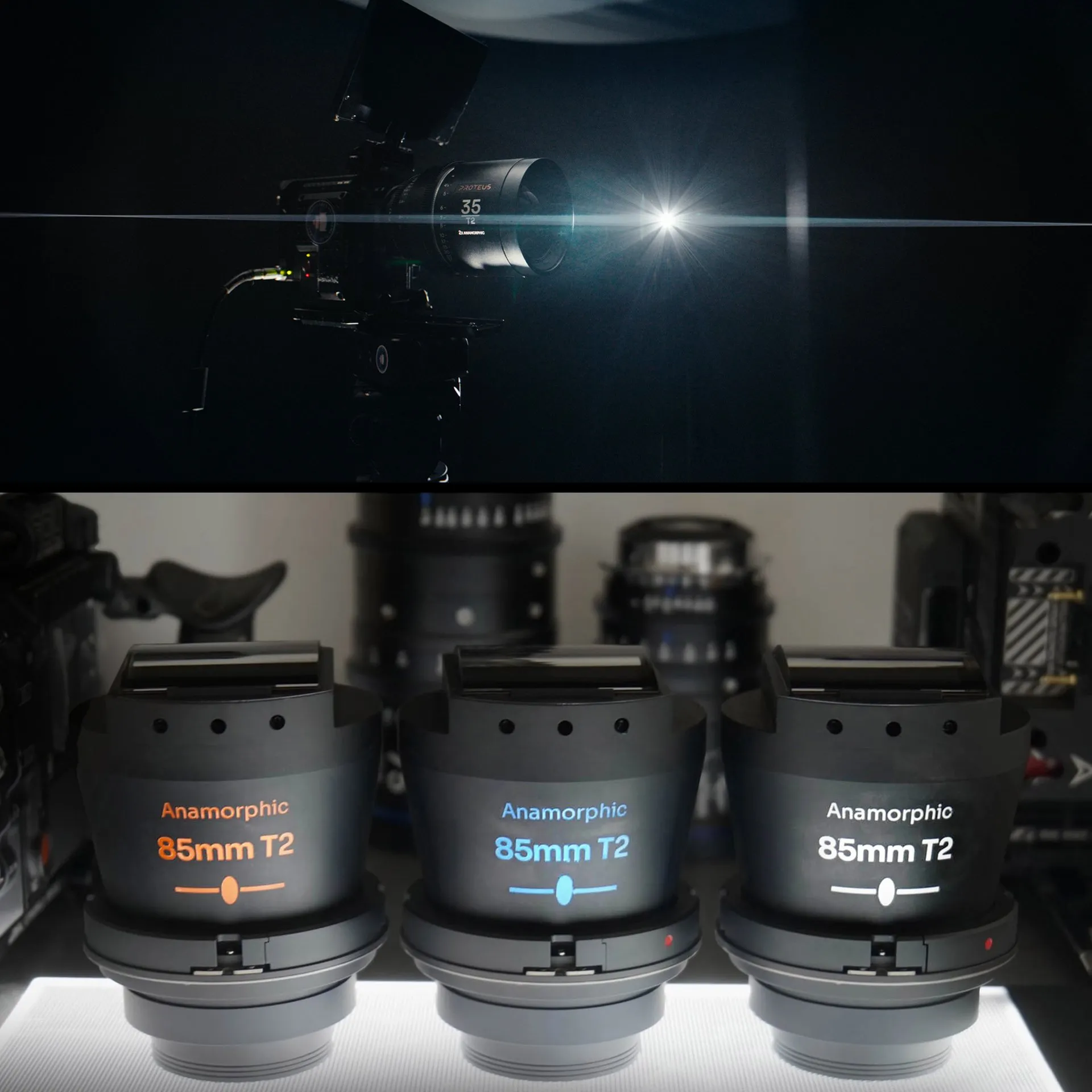 Bộ Ống kính LAOWA Proteus Flex 2X Anamorphic - Ảnh 4